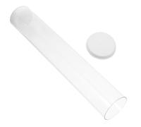 NOLITOY Badminton Shuttlecocks Tube for 12 Balls with Plastic Design and Secure Storage, Portable Ball Container for Gym and Park Use