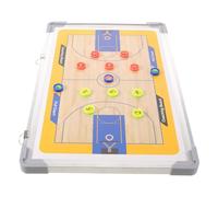 NOLITOY Basketball Draft Board 17.7x11.8in Aluminum Alloy Frame PVC Plastic Quick Adjustments to Strategies Easy to Carry Coaching Scenarios for Players and Coaches