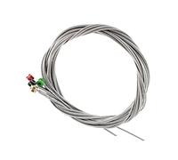 NOLITOY Bass Strings Stainless Steel Music Wire with Colorful Head High Durability Wear-resistant 47.95x0.18x0.18in for Replace Your Old Or Broken Strings Suitable for Beginners