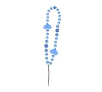 NOLITOY Beaded Phone Lanyard with Acrylic Heart Pendant Lightweight Decorative Mobile Chain for Easy Attach Detach Versatile Strap for Phone Camera Keys Stylish Accessory