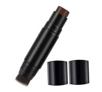 NOLITOY Beard Filling Stick and Concealer 2-in-1 Large Size Deep Brown Beard Thickener Pen for Professional Portable Facial Hair