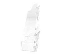 NOLITOY Beverage Shelf for Refrigerator Fridge Drink Dispenser Refrigerator Shelf Divider Organizer Suction Cup Spice Rack Bottle Beverage Organizer Transparent