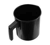 NOLITOY Black Alloy Candle Melting Pot with Scald Handle and Pouring Spout Fast Heating Wax and Soap Melting Jug for DIY Candle Making and Crafts