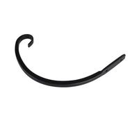 NOLITOY Black Iron Plant Hanger Bracket Heavy-Duty Wall Mount Hook for Hanging Flower Baskets Indoor Outdoor Garden Decoration with Screw Installation and Rust-Resistant Structure
