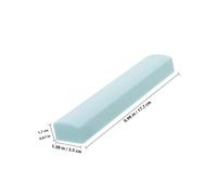 NOLITOY Blue Jade-like Calligraphy Paperweights Smooth Solid Paper Holders for Chinese Calligraphy and Drawing Sturdy Heavy Paperweights for Art Lovers and Crafters Comfortable Grip Design