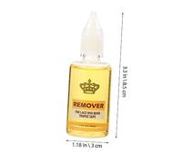 NOLITOY Bottles Solvent Spray Remover for Lace Wig Adhesive Glue Mild Transparent Hair Bonding Remover for Seamless Extensions and Tape In Hairpieces Non Oily Fast Acting