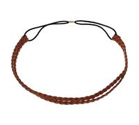 NOLITOY Braiding Hairband Double Layer Hair Band Candy Color Hand-woven Twisted Braid Style Suede Material Lightweight Comfortable Headband for Women Daily Wear