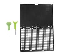 NOLITOY Braille Writing Board Portable Lines with Thickened Design for Enhanced Stability Includes Braille Stylus for Education and Learning for Blind Students