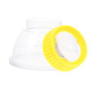 NOLITOY Breathable Insect Observation Box with Magnifying Glass Multi Purpose Viewing Cage for Outdoor Exploration and Insect Breeding Compact Transparent Collector for Nature Study and