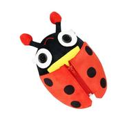 NOLITOY Bright Colored Interactive Plush Beetle for Early Education and Cognitive Skill Development Preschool Learning Aid for Activities and Basic Dressing Skills Training