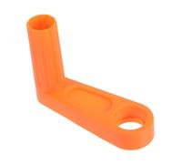 NOLITOY Bright Orange Hose Reel Crank Handle for Garden Hose Pipe Winder Hard Plastic Replacement Part Easy Installation Enhanced Visibility Accessory