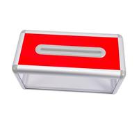 NOLITOY Business Card Case with Lock Large Capacity Exhibition Card Box for Conference and Ballot Collection Desktop Organizer for Office Hotel Reception Use
