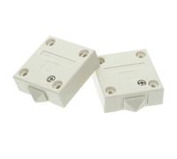 NOLITOY Cabinet Door Light Switch 2Pcs Automatic Control with Screws for Wardrobe and Pantry Lighting Installation