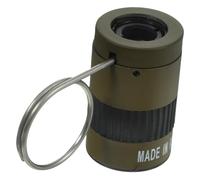 NOLITOY Camping Finger Monocular Outdoor Mini Telescope Wild Pocket Monocular Lightweight Green Metal Plastic Composite Lens with Built-in Finger Ring for Bird Watching