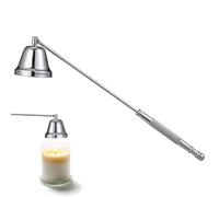 NOLITOY Candle Snuffer Candle Tool: Stainless Steel Extinguish Safely Tool Snuffer Stainless Steel Extinguish Safely Silver Use Lightweight Portable Carry