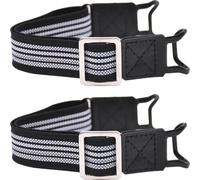 NOLITOY Car Tissue Holder Strap 2pcs, Adjustable Elastic Napkin Holder for Car Visor, Vehicle Accessories for Auto Interior Organizing, Black