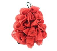 NOLITOY Cartoon Watermelon Bath Loofah Large Exfoliating Shower Sponge with Lanyard Soft Body Scrubber for Women and Men Lightweight Portable Bathroom Accessory for Comfortable Cleansing