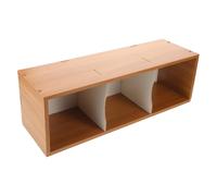 NOLITOY CD Tower Storage Rack Dvd Movie Storage Shelf Large Capacity and with Wooden Space-saving Design, Freestanding with Quick Accessibility for Desktop and Home Organisation