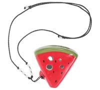 NOLITOY Ceramic 6-hole Ocarina Wind Instrument for Beginners, Easy to Learn and Convenient to Carry, Practice Musical Instrument for Children and Music Lovers Random Color