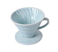 NOLITOY Ceramic Coffee Dripper Cone Shape Filter Cup for Home Office Handmade Coffee Strainer with Long Narrow Mouth Durable Rust Filter for People