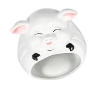 NOLITOY Ceramic Hamster Hideout Cooling Nest for Pets Cartoon Animal Sleeping House Multifunctional Hamster Bed for Small Animals