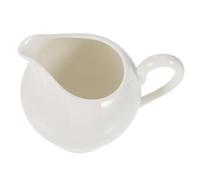 NOLITOY Ceramic Sauce Cup Creamer Pitcher with Dripless Spout for Hot and Cold Gravies Salad Dressings and Milk Lightweight Japanese Style Milk Jug for Home Kitchen and Western Food
