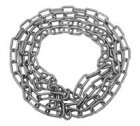 NOLITOY Chain Barrier Plastic Coil Chain Warning Safety Link Chain Delineator Post Chain 3 Meter