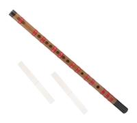 NOLITOY Chinese Bamboo Flute D Key with Tuning String and Flute Film Traditional Musical Instrument for Beginners and Students Easy to Tune Long Bamboo Dizi for Accurate Pitch and Pure