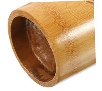 NOLITOY Chinese Fortune Divination Bamboo Bucket with Smooth Copper Coins for Traditional Feng Shui Games and Spiritual Rituals Compact Vintage Style Tool for Family Gatherings and Temple