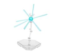 NOLITOY Clear Action Figure Stand Support Base for Doll Models and Collectibles Fit Display Rack with Reliable Secure Hold and User Friendly Assembly for Dynamic Poses and Scene Effects