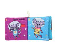 NOLITOY Cloth Book Enlightenment Book Interactive Learning for Boy Girl Toddlers and Newborns Soft Material Crinkle Cloth for Year Old Girl