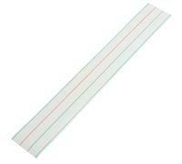 NOLITOY Colorful Magnetic Dry Erase Sentence Strips for Fridge Reusable Small Whiteboard Magnets with Red Four-line English Writing for Home School and Classroom Organization
