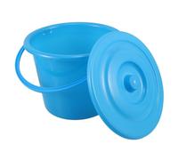 NOLITOY Commode Bucket Plastic Urinal Jug with Handle Lid and Scale Easy to Clean 3000ml Capacity for Home Use Bedridden Patients Suitable for Adult Users and Women