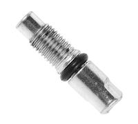 NOLITOY Compact Silver Metal Check Valve for Petrol and Hydraulic Jack, Prevents Sudden Drops, for Lifting Tasks and Industrial Applications