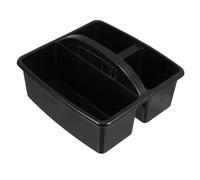 NOLITOY Compartment Portable Storage Caddy with Handle for Classroom Multiuse Organizer for Art Supplies Stationery and Craft Materials Easy to Carry Handheld Basket for Home and School