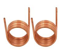 NOLITOY Copper Tubing with Long Serving Life 2pcs for Air Conditioner Multipurpose Soft Coil Copper Tube and Freezer Refrigeration