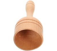 NOLITOY Cup-Shaped Cupping Massager and Guasha Wood Stick Scraping Tool 18x7.5cm Household Vacuum Therapy Set for Deep Tissue Muscle Relaxation and Body Massage