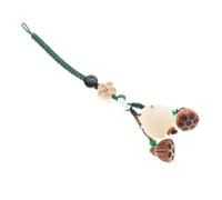 NOLITOY Cute Lotus Keychain Pendant Multi Functional Charm for Phones Handbags and Automobile Ornaments Unique Design for Men Women for Any Occasion