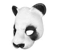 NOLITOY Cute Panda Mask EVA Animal Prop for Halloween Party and Cosplay, and Adults Panda Costume Face Mask for Masquerade and Dress Up