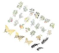 NOLITOY Cyanotype Printing Template Sun Printing Kit with Assorted Colour PE Plastic Material Practicality Simple Usage Method for DIY Crafts and Cyanotype Paintings