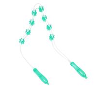 NOLITOY Deep Tissue Handheld Full Body Muscle Roller Massager for Back Neck Shoulders and Arms Portable Lightweight Trigger Point Therapy Tool for Tension Relief and Self-Care