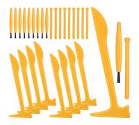 NOLITOY Dinosaur Skeleton Excavation Digging Kit Boy Girl Plastic Hammer Pick Brush Education Archaeology Dig Tool Equipment Interactive Science Learning STEM Paleontology Activity Yellow 6.09 Inches