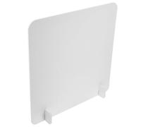 NOLITOY Divider Desk 40 x 40 cm PVC Splash Guard Plate Privacy Screen for Office Classroom Restaurant