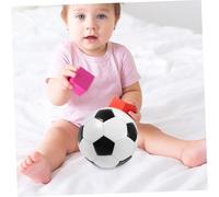 NOLITOY DIY Black and White Football for Match Soccer Ball for Outdoor Training and Signing Gift for Football Fans