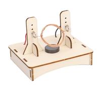 NOLITOY DIY Dc Motor Kit Science Experiment Material Wooden Motor Building for Educational Technology Sparks Creativity and Innovation in Science Learning