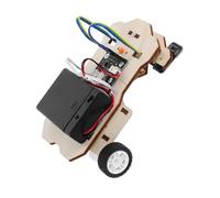 NOLITOY DIY Electric Stem Car Kit for Students with Intelligent Tracking Buildable Rc Science Electricity Model for School Projects and Home Physics Experiments Educational for Boys