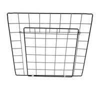 NOLITOY DIY Iron Pet Fence Door for Cat Cage and Dog Fence, Thickened Wear-resistant Mesh Panel, Freely Assembled and Practical for Indoor Cat Cage Use