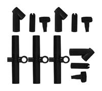 NOLITOY DIY Kite Replacement Tee Plastic Connectors 12Pcs Fixed Parts Accessories for Outdoor Craft Projects and Kite Repair Plastic Support Fittings