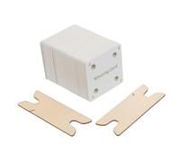 NOLITOY DIY Weaving Card Tool Kit with Wood Shuttles for Beginners and Adults Portable Tablet Weaving for Craft Enthusiasts Safe and Easy Operation for Creative Tapestry Projects
