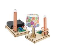 NOLITOY DIY Wireless Charging Table Lamp Science Experiment Kit for Stem Educational with Assembly Tools for Learning and Scientific Thinking Development